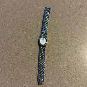 Seiko silver and gold women’s watch